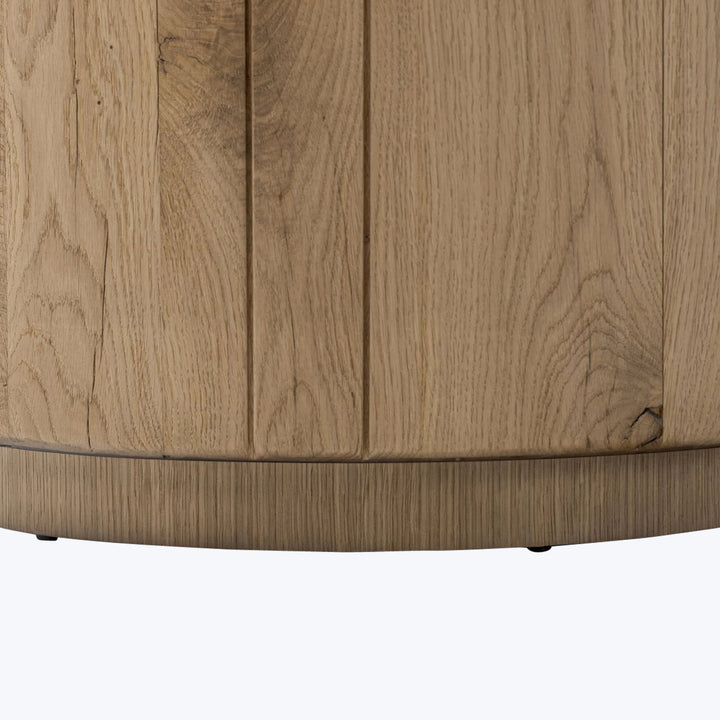 Renan End Table Natural Reclaimed French Oak