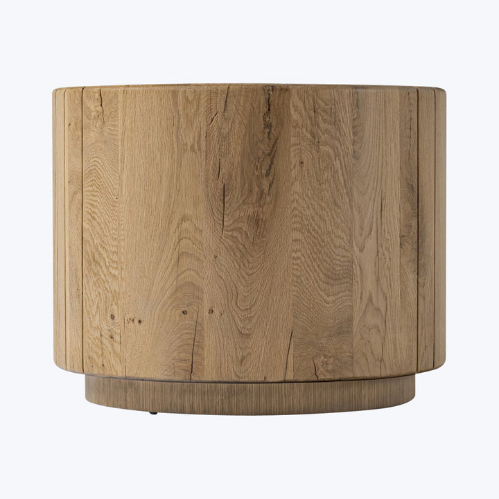 Renan End Table Natural Reclaimed French Oak