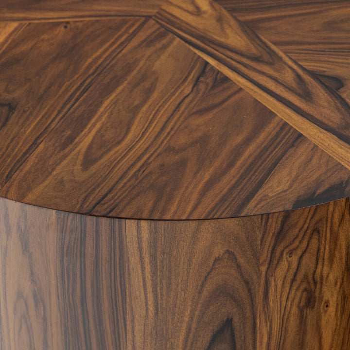 Renan End Table Natural Morado Veneer