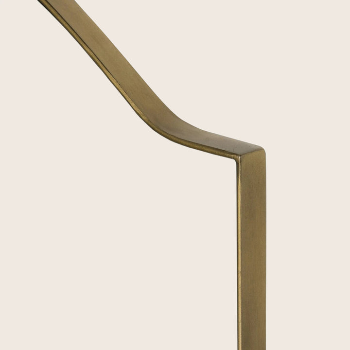 Jacques Mirror Antique Brass