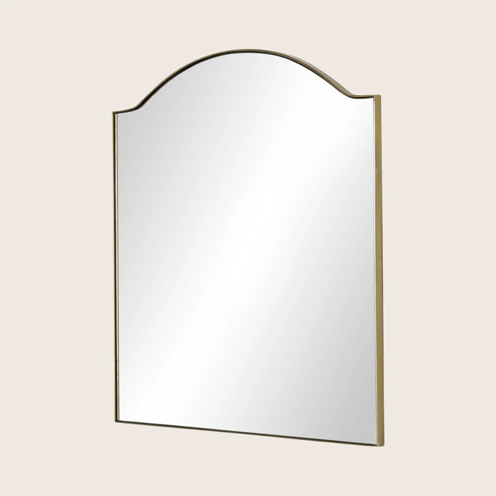 Jacques Mirror Antique Brass