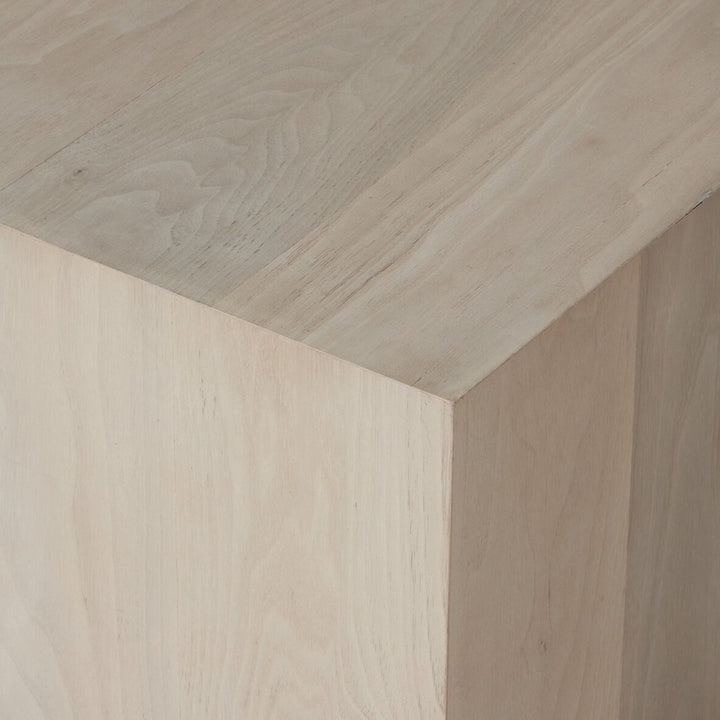 Hudson Large Square Coffee Table Ashen Walnut