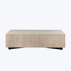 Hudson Large Square Coffee Table Ashen Walnut