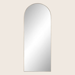 Georgina Floor Mirror Polished Brass