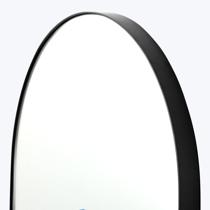 Georgina Floor Mirror Iron Matte Black