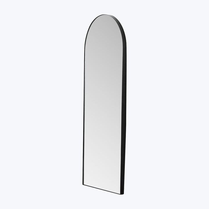 Georgina Floor Mirror Iron Matte Black