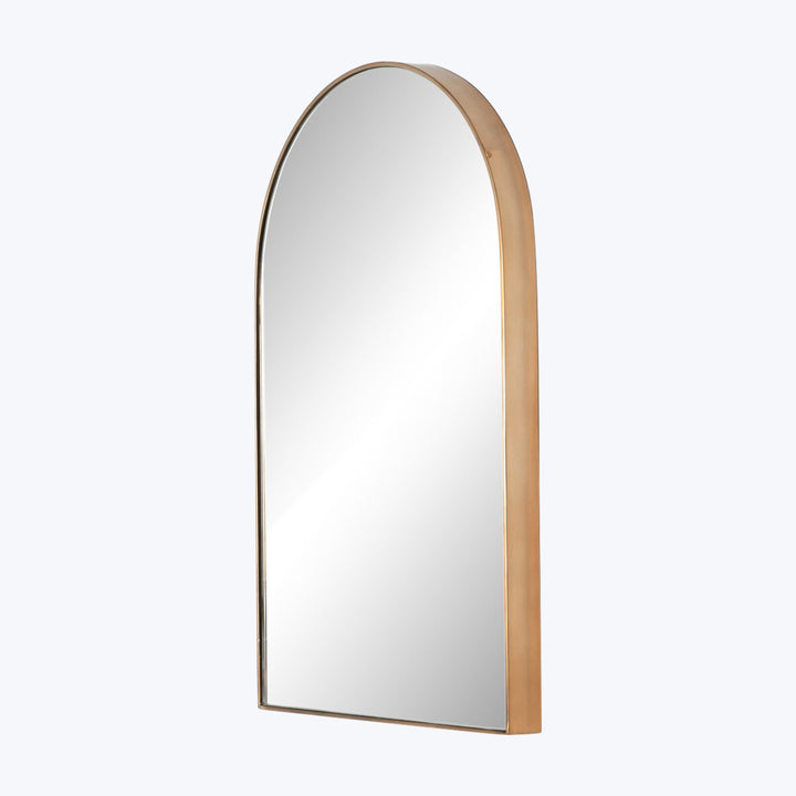 Georgina Small Mirror Polished Brass