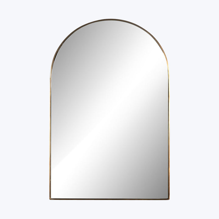Georgina Small Mirror Polished Brass