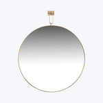 Vina Mirror Antique Brass