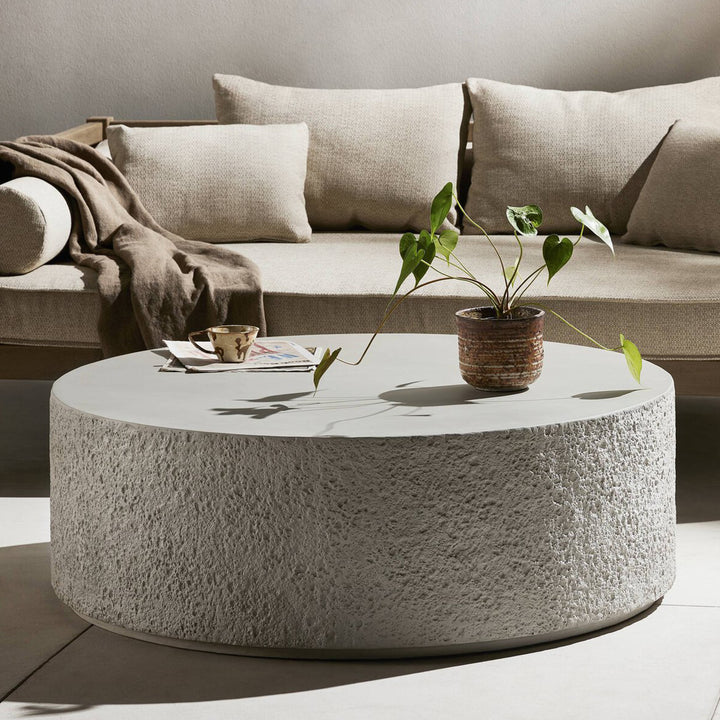 Otero Outdoor Round Coffee Table