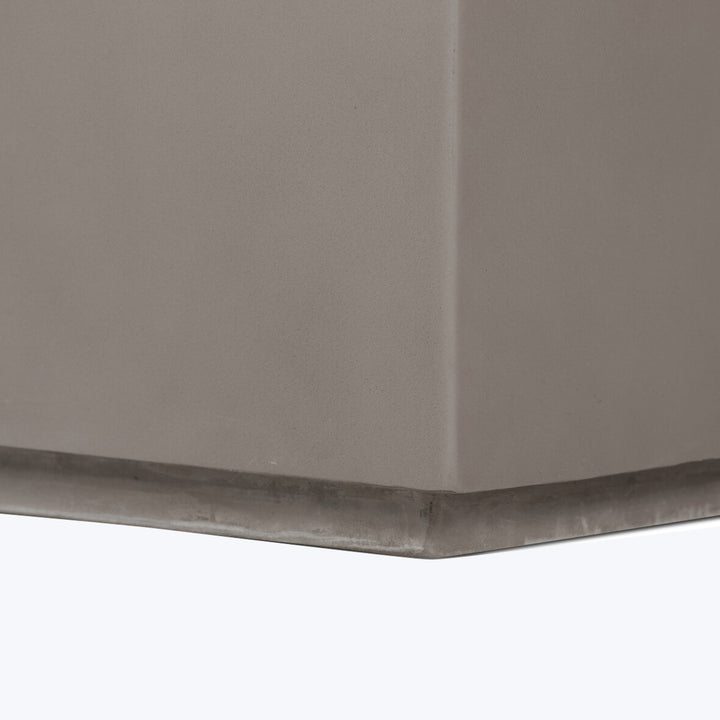 Otero Rectangular Outdoor Coffee Table Natural Concrete