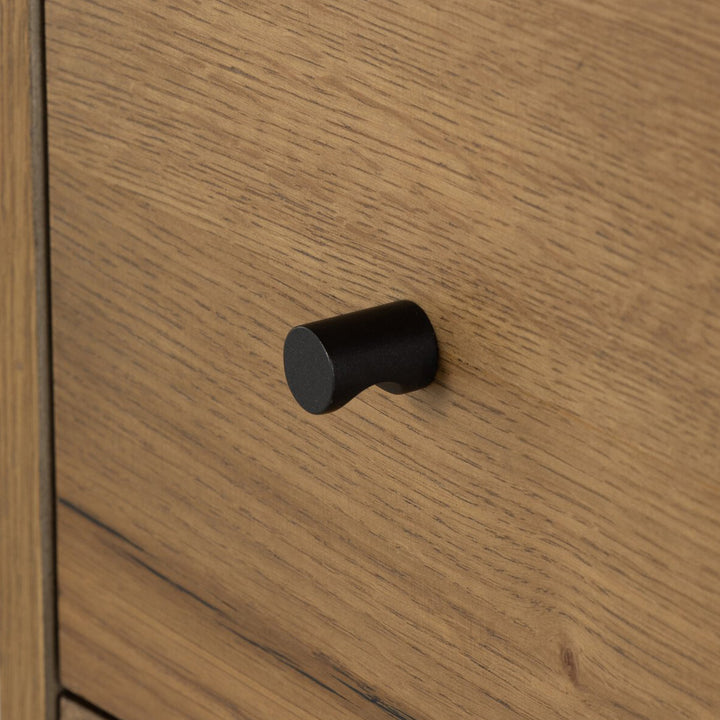 Eaton Nightstand Amber Oak Resin