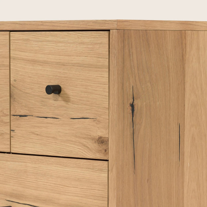 Eaton Nightstand Light Oak Resin