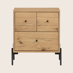 Eaton Nightstand Light Oak Resin