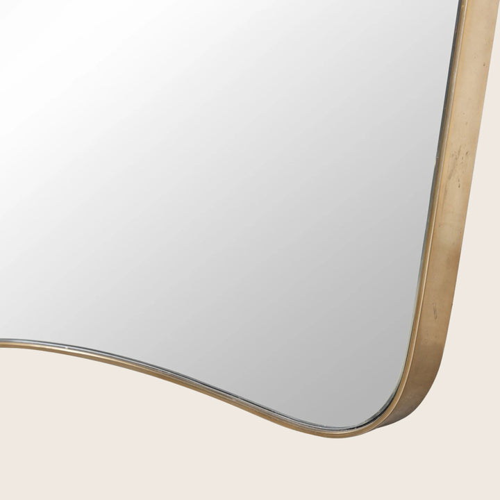 Merona Mantel Mirror Polished Brass