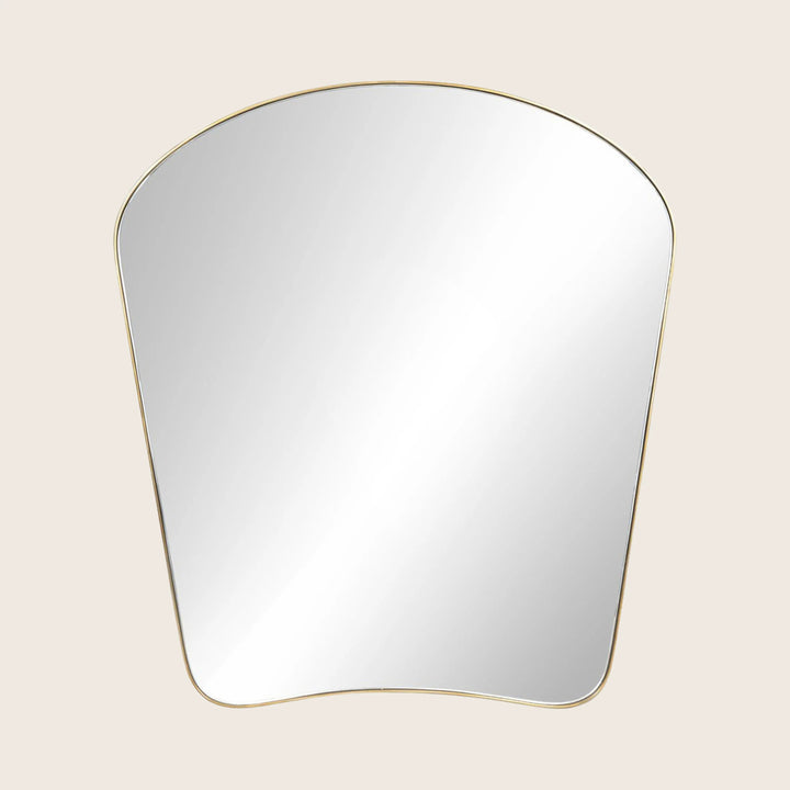 Merona Mantel Mirror Polished Brass