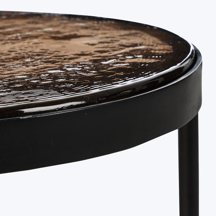 Yoko Nesting Table Small / Smoked Brown