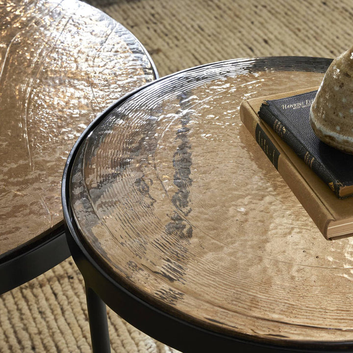 Yoko Nesting Table Large / Smoked Brown