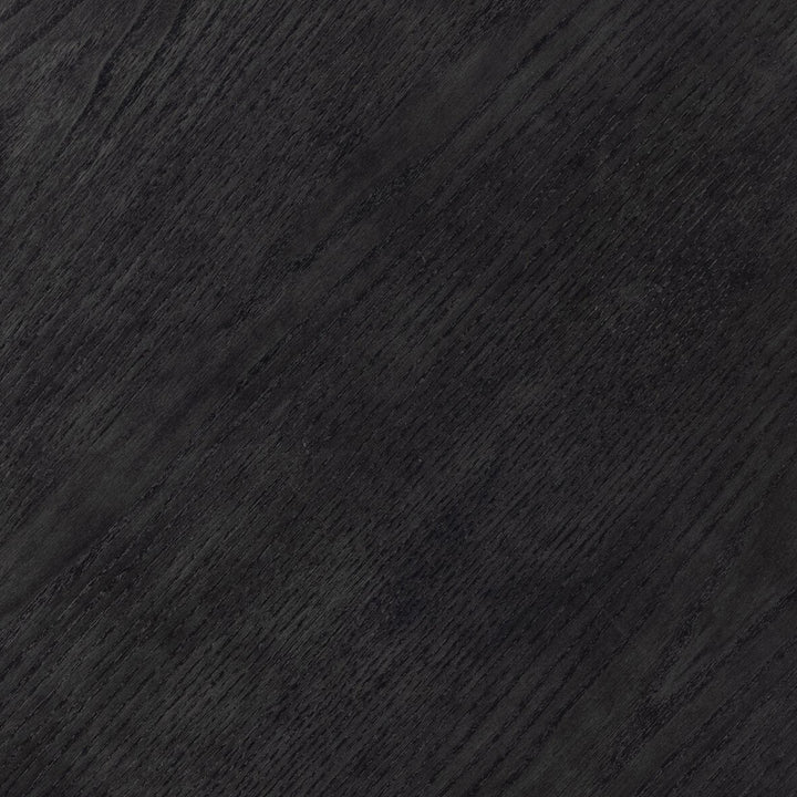 Merla Wood End Table Black Wash Ash Veneer / Tall