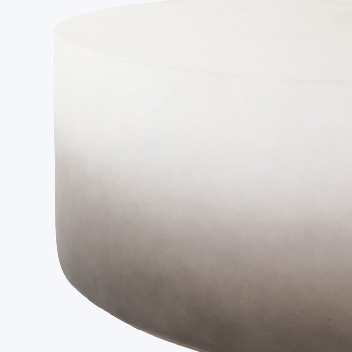 Ombre Concrete Coffee Table Slate Grey Ombre