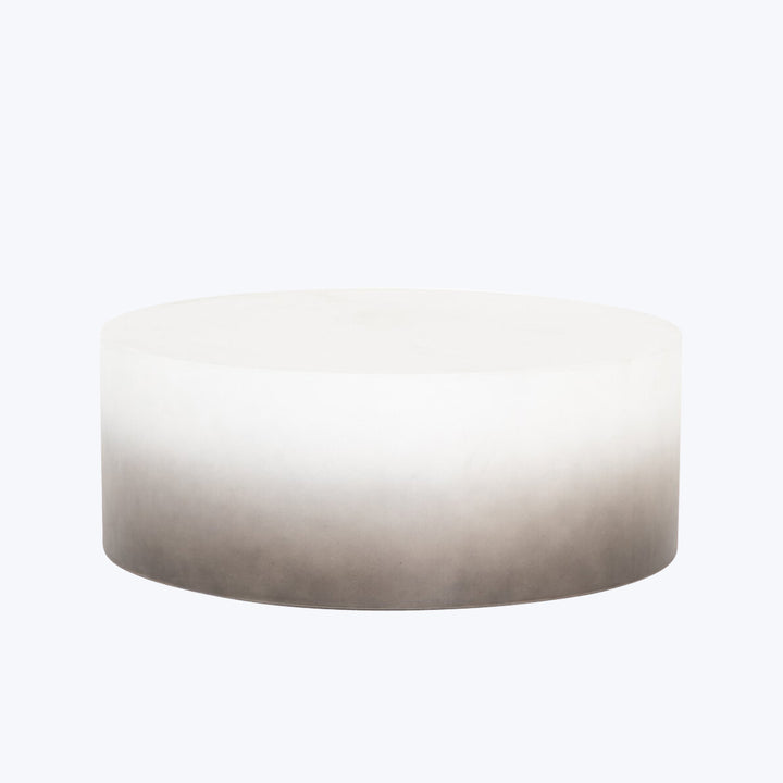 Ombre Concrete Coffee Table Slate Grey Ombre