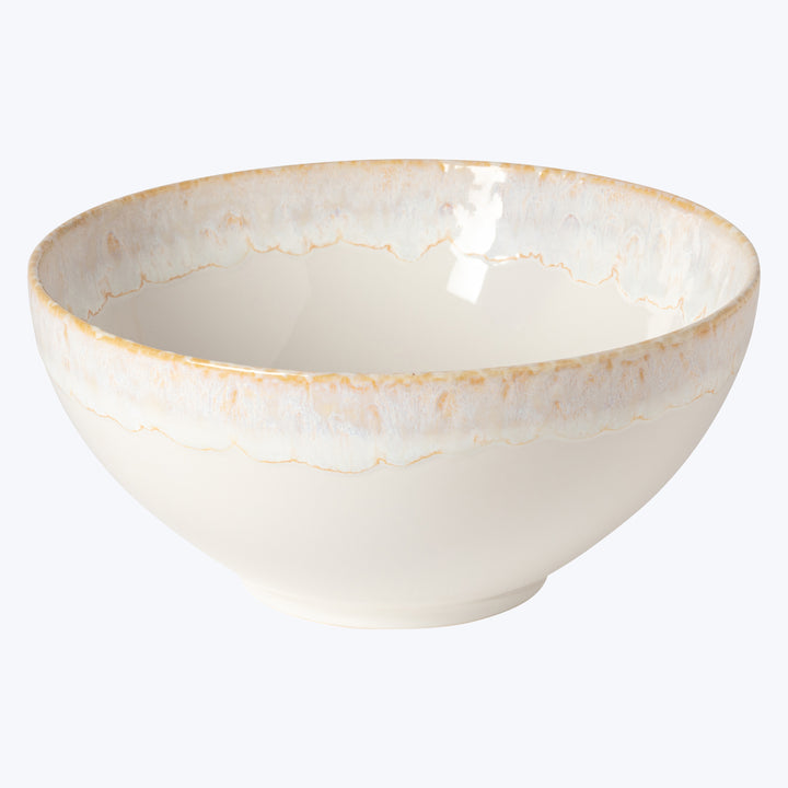 Taormina 9" Serving Bowl White