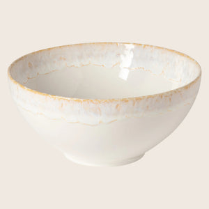 Taormina 9" Serving Bowl White