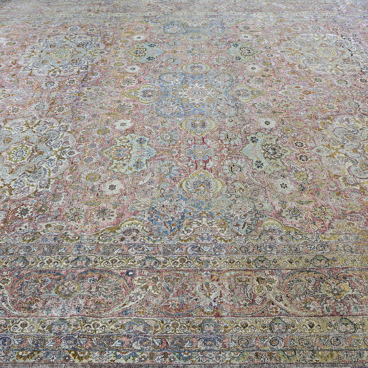 Multicolored Alchemy Transitional Silk Wool Blend Rug - 11'10" x 17'4"