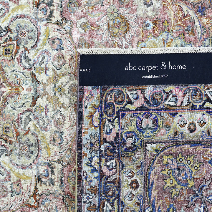 Multicolored Alchemy Transitional Silk Wool Blend Rug - 11'10" x 17'4"