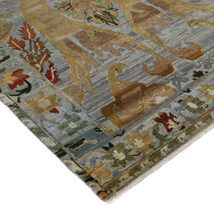 Brown Alchemy Transitional Wool Rug - 12'1" x 15'3"