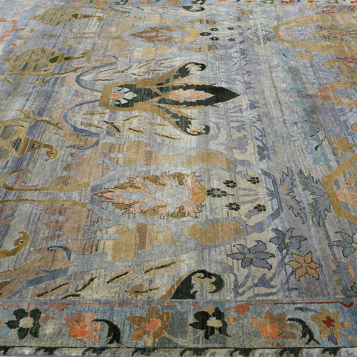 Brown Alchemy Transitional Wool Rug - 12'1" x 15'3"