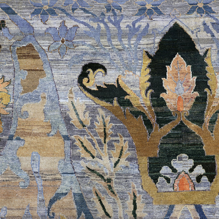 Brown Alchemy Transitional Wool Rug - 12'1" x 15'3"