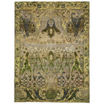 Green Alchemy Transitional Wool Rug - 5' x 6'9"