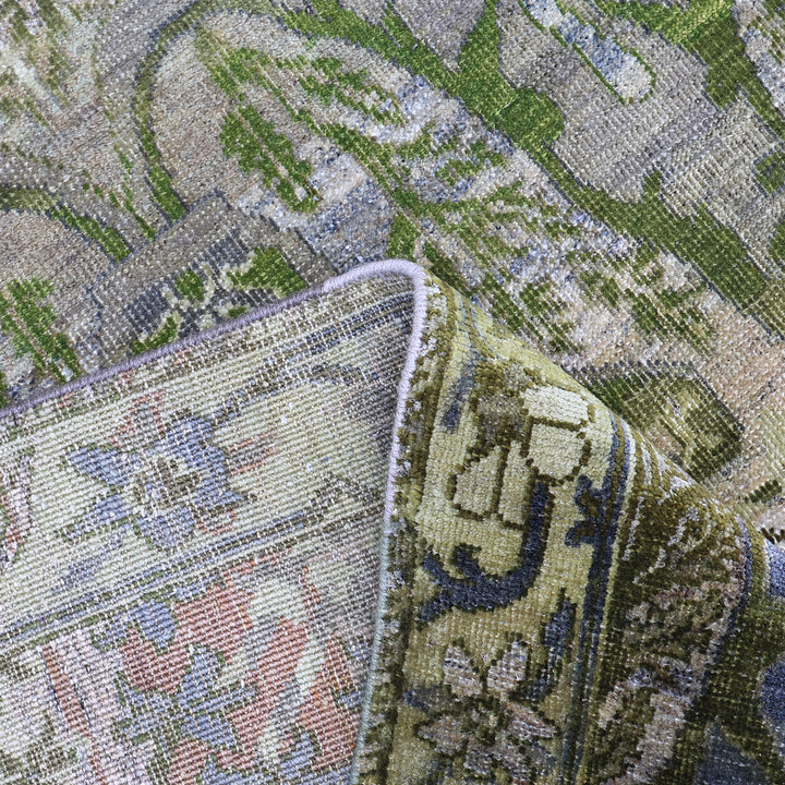 Green Alchemy Transitional Wool Rug - 5' x 6'9"