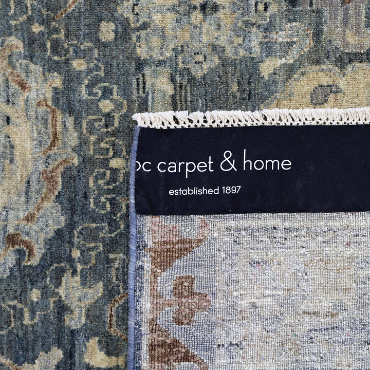 Blue Alchemy Transitional Silk Wool Blend Rug - 10' x 14'4"