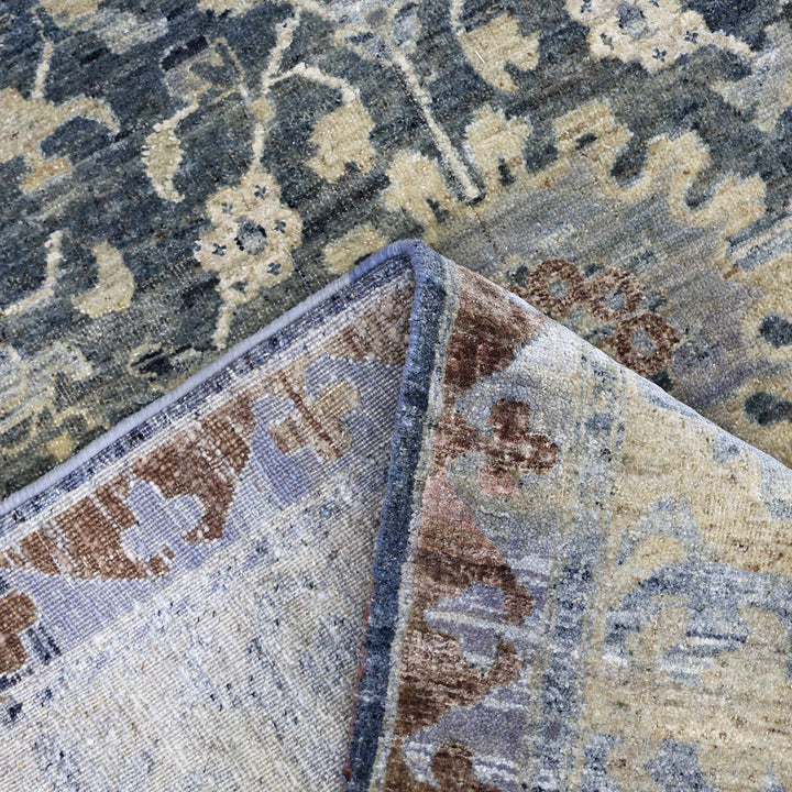 Blue Alchemy Transitional Silk Wool Blend Rug - 10' x 14'4"