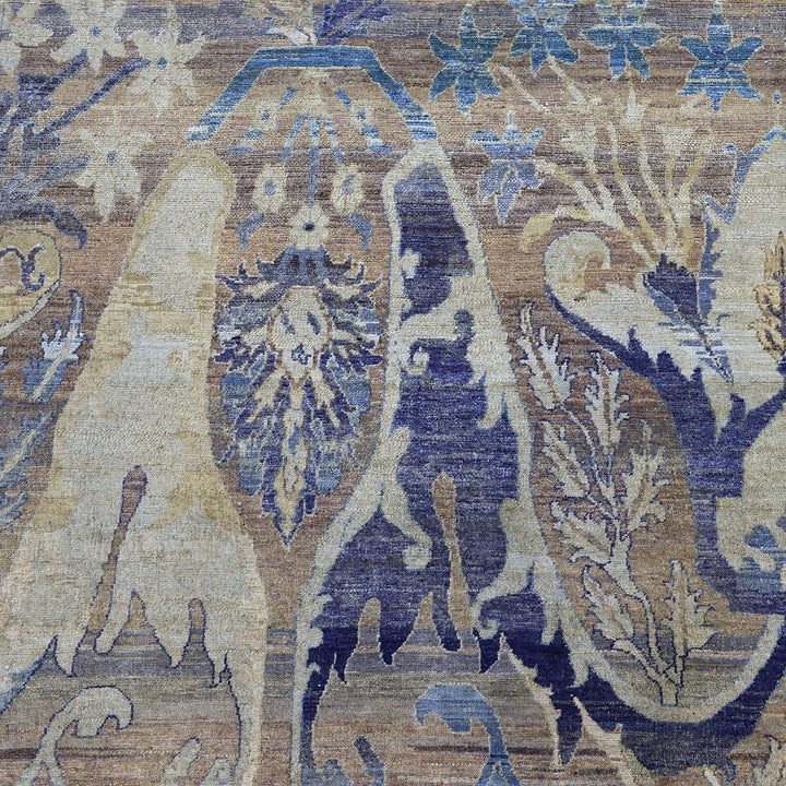 Brown Alchemy Transitional Wool Rug - 8'6" x 12'5"