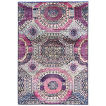 Pink Alchemy Transitional Silk Rug - 5'1" x 7'5"