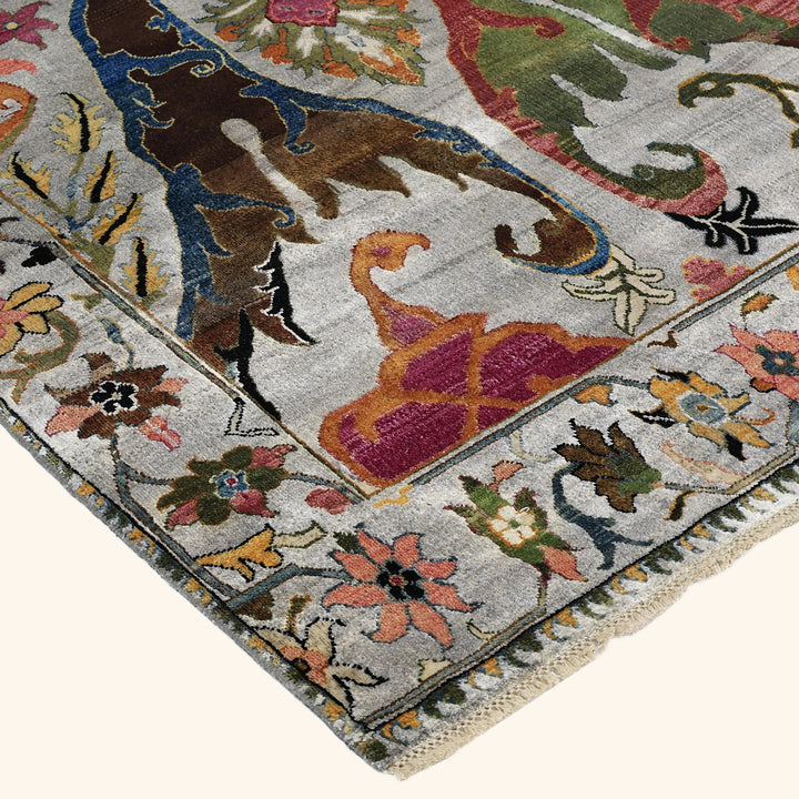 Multicolored Alchemy Transitional Wool Rug - 8'2" x 9'7"