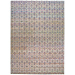 Multicolored Alchemy Transitional Silk Wool Blend Rug - 15'10" x 21'4"
