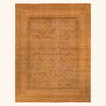 Pink Traditional Wool Rug - 9'4" x 12'1"