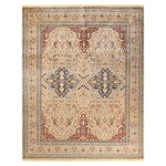 Ivory Traditional Wool Rug - 8'1" x 10'9"