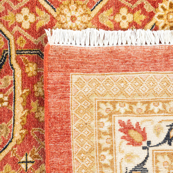 Orange Traditional Wool Rug - 12'2" x 17'4"
