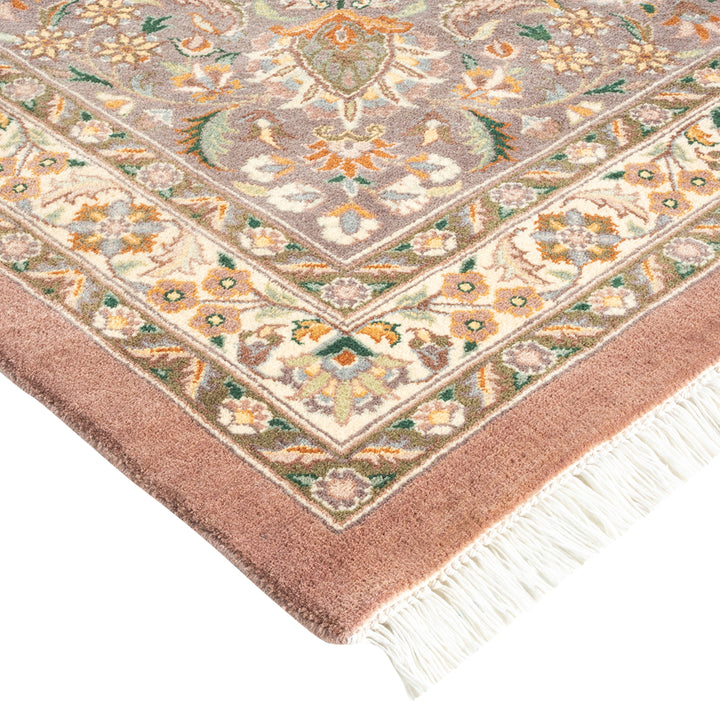 Beige Traditional Wool Rug - 12' x 17'9"