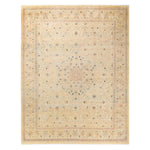 Ivory Traditional Wool Rug - 8'1" x 10'4"