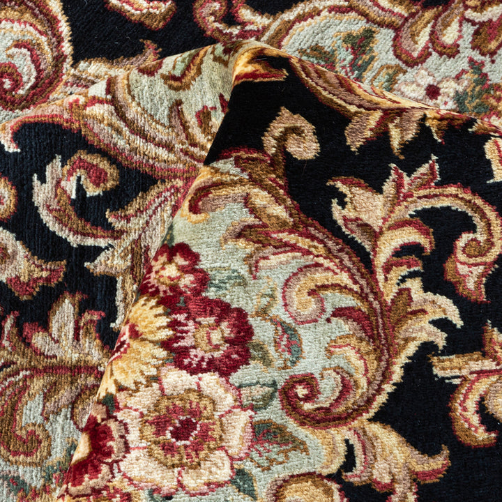 Yellow Traditional Wool Rug - 8'1" x 10'