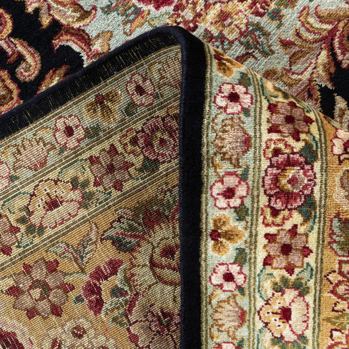 Yellow Traditional Wool Rug - 8'1" x 10'
