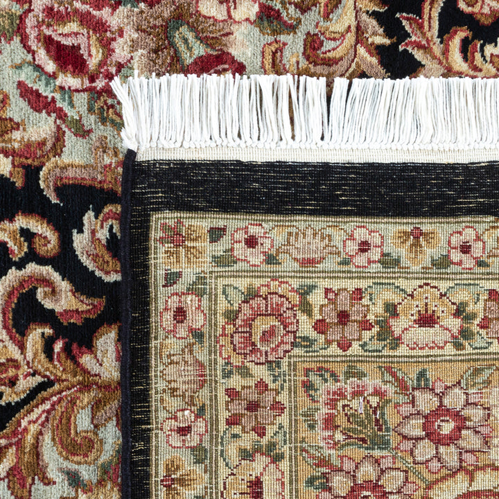 Yellow Traditional Wool Rug - 8'1" x 10'