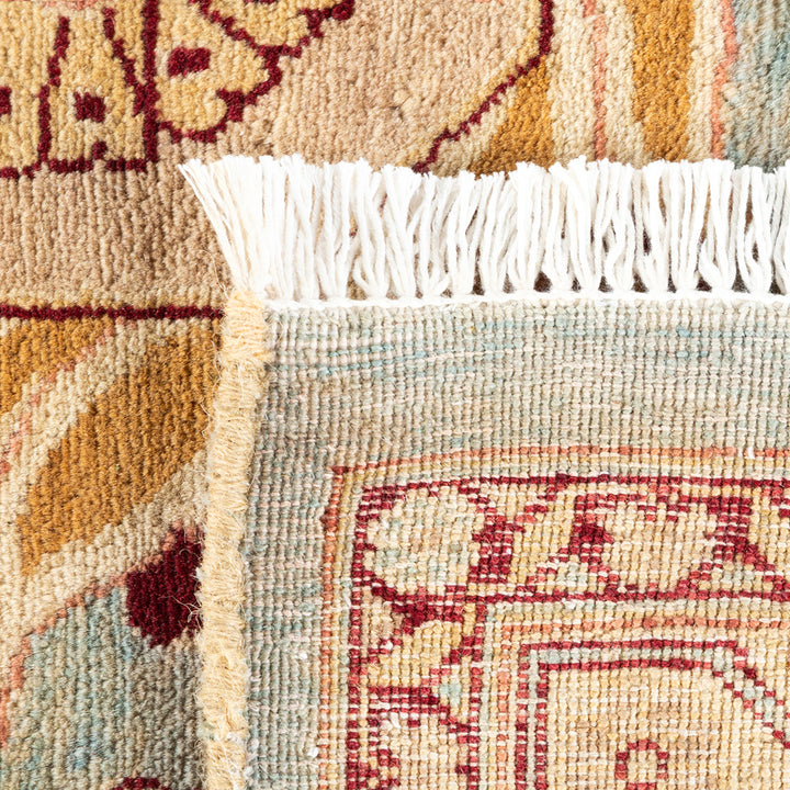 Light Blue Traditional Wool Rug - 8'2" x 9'10"