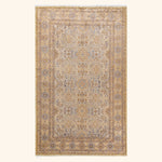 Ivory Traditional Wool Rug - 6' x 9'8"